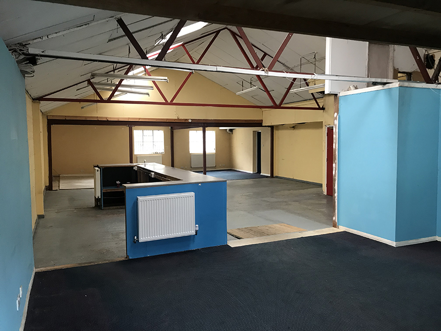 launchpad room under construction