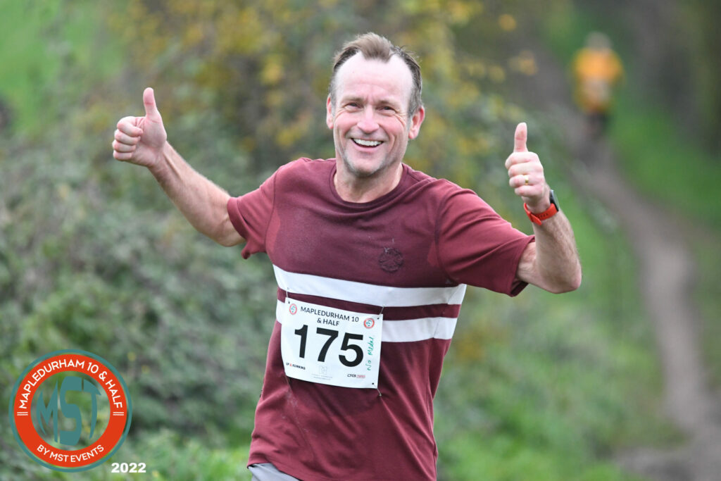 Man running in Mappledurham 10
