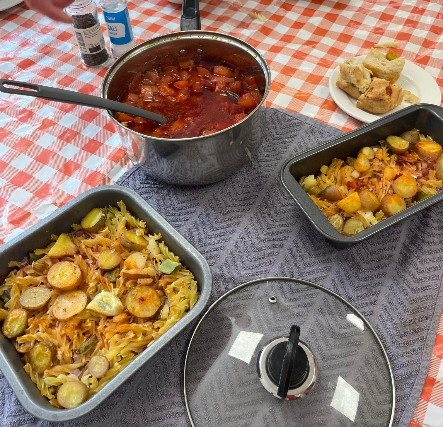 Meal made at Cookery Club