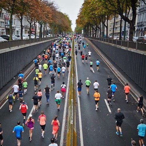 Marathon runners